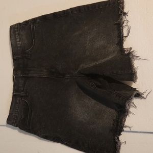 June size 11 SO black Jean shorts.